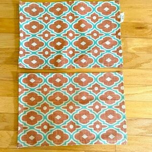 Boho Placemats unique design set of 2